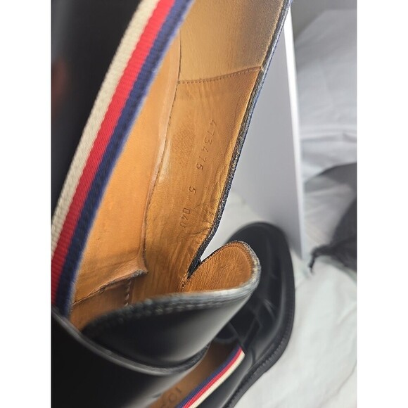 Gucci Beyond Penny Loafer Black Size 5 Made In Italy main image 5